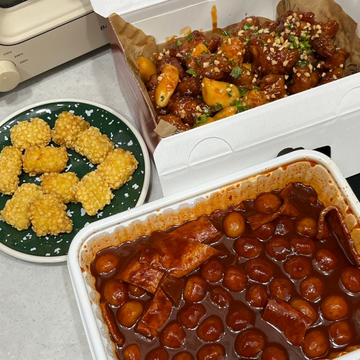  순살치킨 추천 브랜드 치킨매니아 오징어닭강정