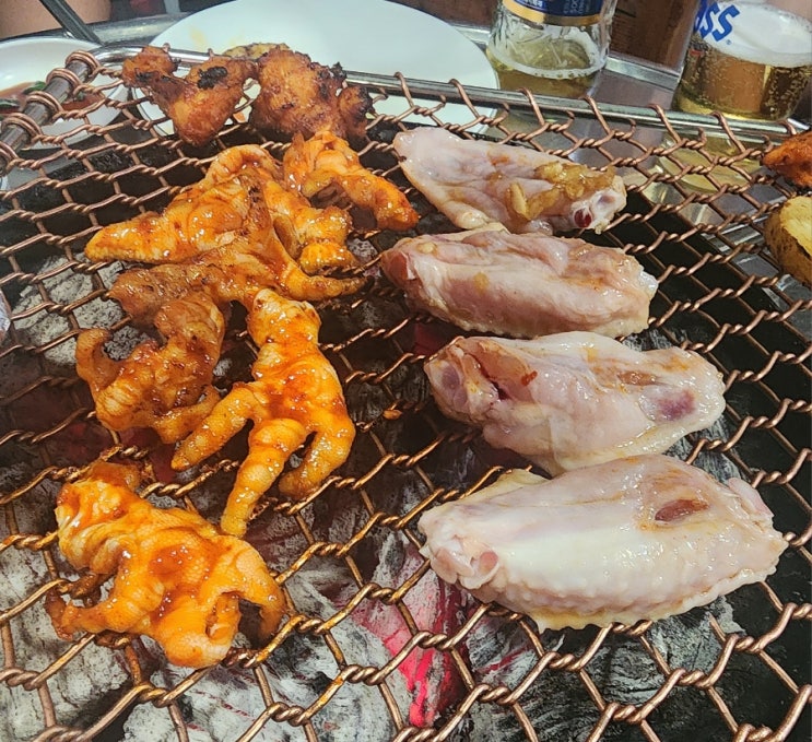  유은자진참숯과닭발 본점 - '참숯구이' 본진을 상일동에서 만났다