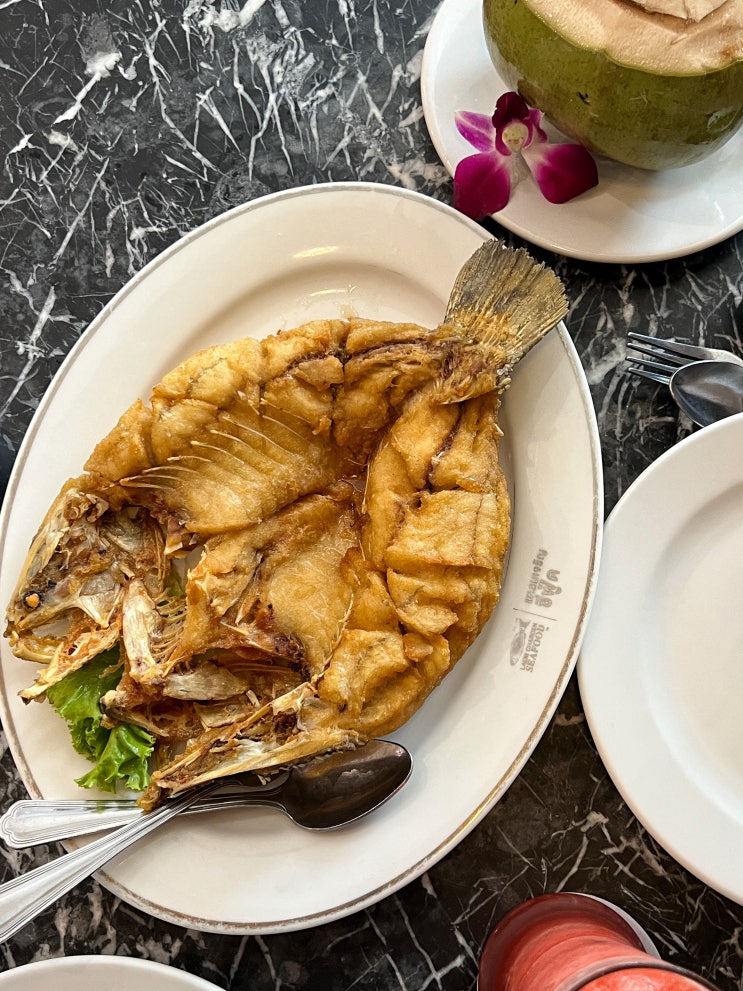  방콕 3박 4일 자유여행, 추천 맛집 시암파라곤 램자런 씨푸드(Laem Charoen Seafood) 응카페