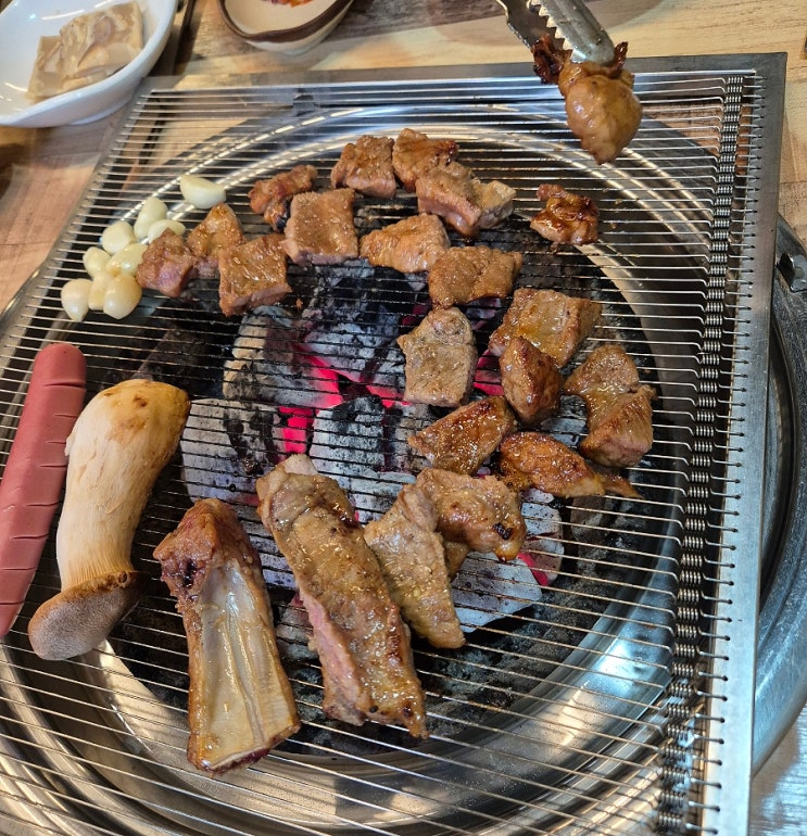  직접 재운 정성가득 양념갈비맛집 태안 들마루식당 후식까지 완벽한 곳
