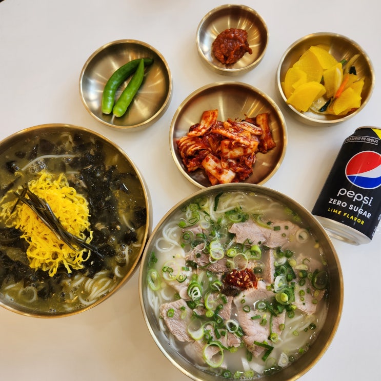  대전 시청역 맛집 백록국수 고기국수 점심 해장