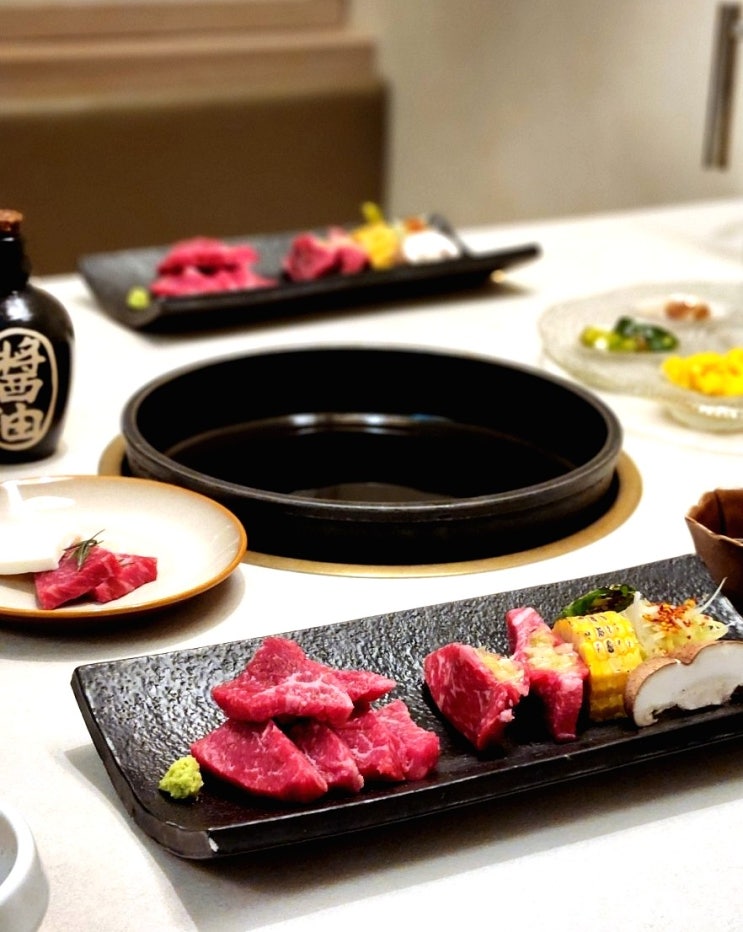  강남 룸식당 코스요리 데이트는 도쿄등심
