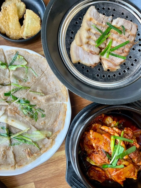  삼척현지인 맛집 쏠비치 오시기식당 푸짐한 보쌈정식 오삼불고기