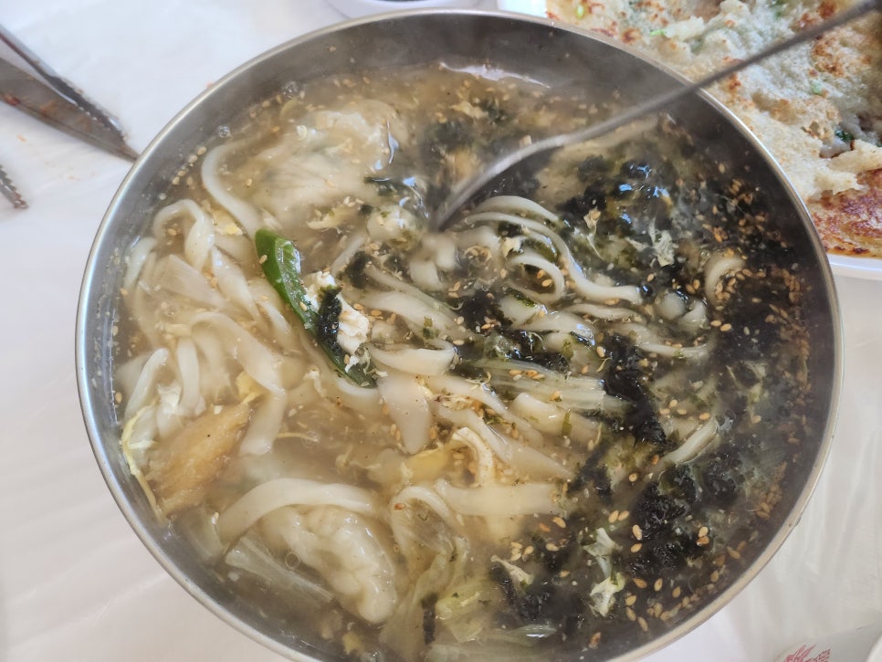 [강원도 맛집 이촌쉼터]평창 대관령 맛집 이촌쉼터에서 옹심이칼국수 황태만둣국 도토리묵무침 감자전까지 호로록 나만 알고싶은 평창 맛집 관련 사진