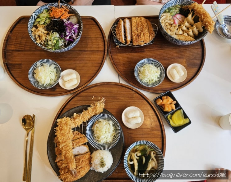  파주 야당역 돈까스 맛집 백소정 모듬카츠 냉소바 어묵우동 꿀조합