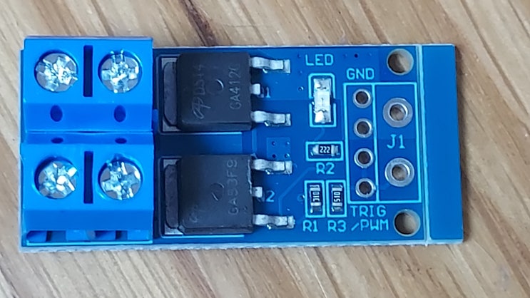  아두이노 / 라즈베리파이에서 전자식 릴레이 기능의 MOSFET 소자 사용하기
