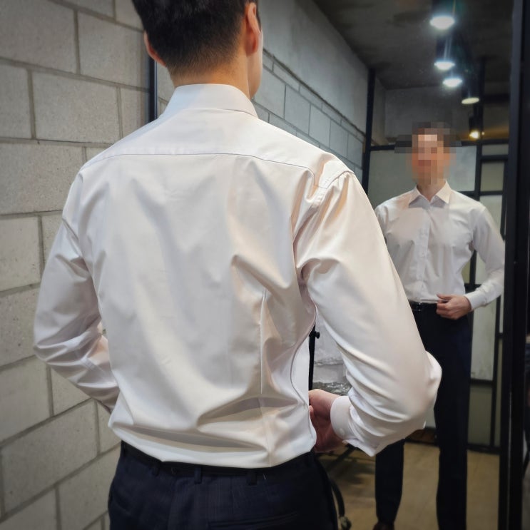 신림맞춤정장 잘하는 브리니오에서 맞춤셔츠 주문했어요!