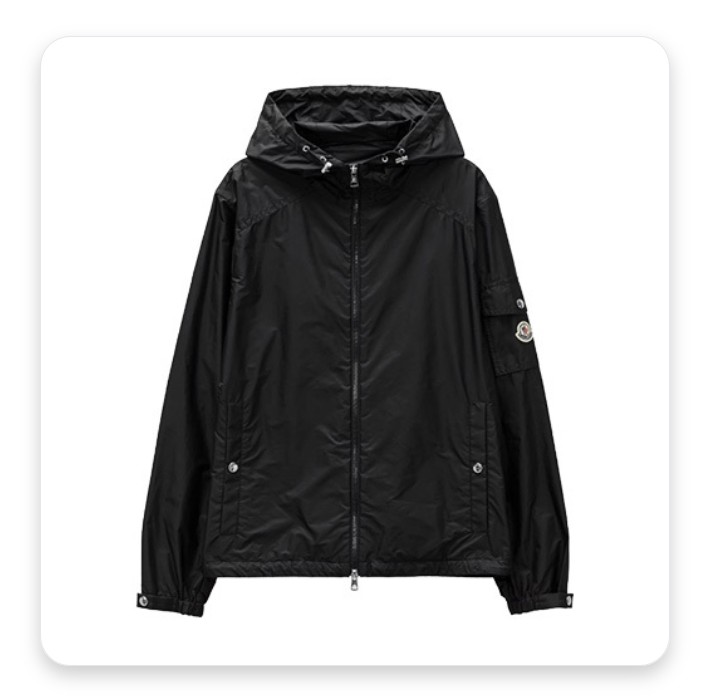  [Moncler] 24SS 몽클레어 에티아슈 레인 자켓 블랙