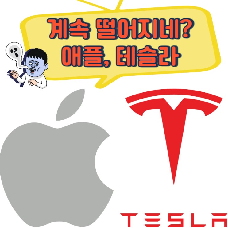 내가 투자하는 애플과 테슬라 주가 박살 나는 이유 무엇일까?