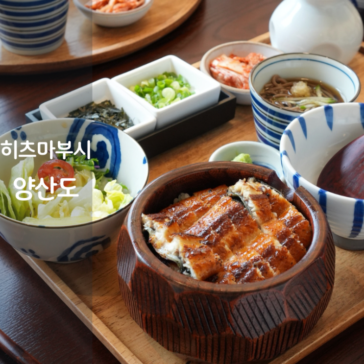  동탄 호수공원 맛집 일식당 양산도 장어덮밥 히츠마부시 부타동