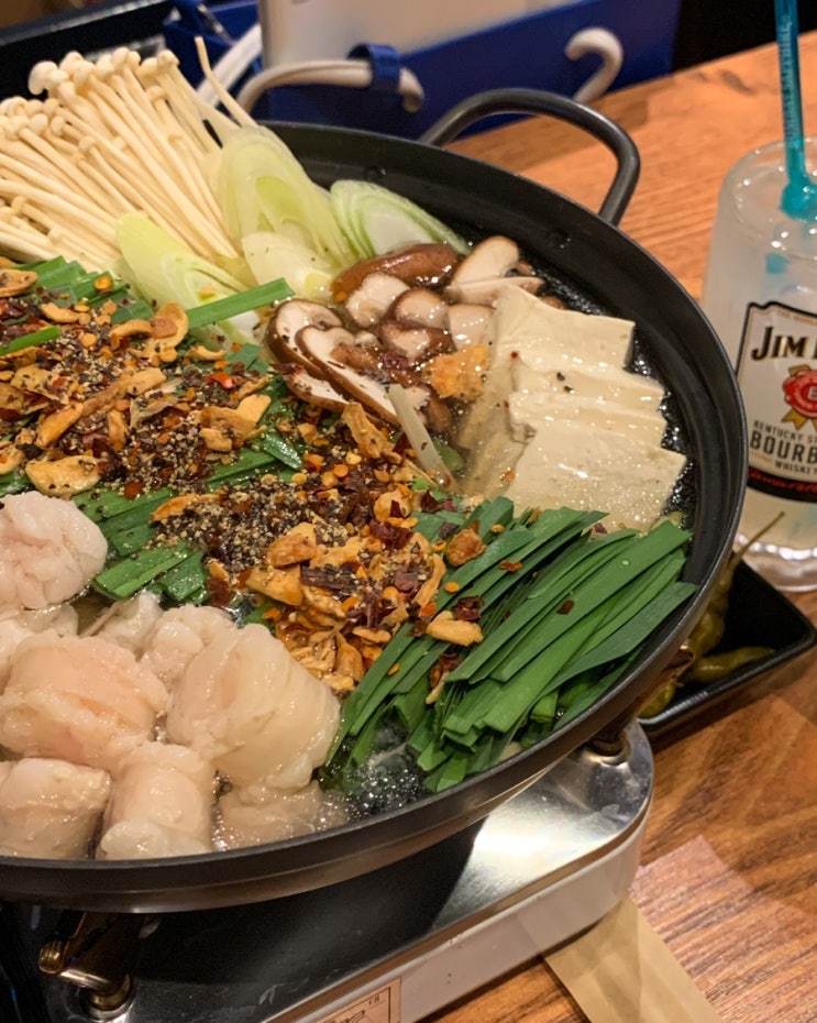  천안 분위기 좋은 이자카야 술집 안주 찐맛집 야키토리소비 천안성정점 | 모츠나베 세트 강추