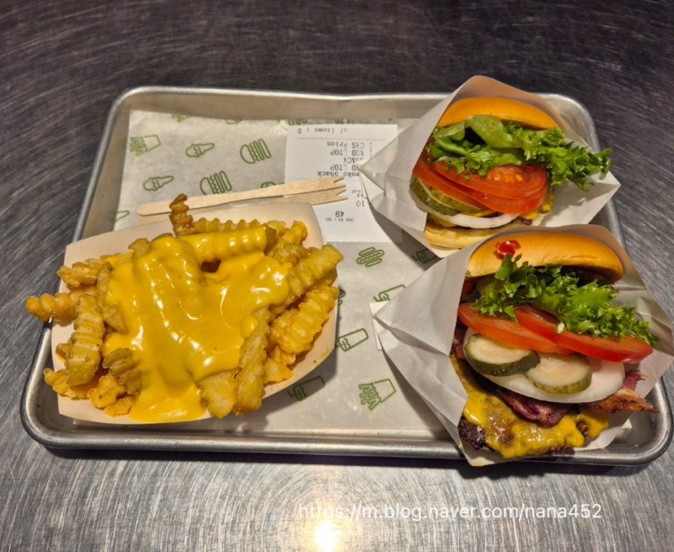  고양 스타필드 1층 맛집 쉑쉑버거 쉐이크쉑 고양점 스모크쉑 맛집 추천