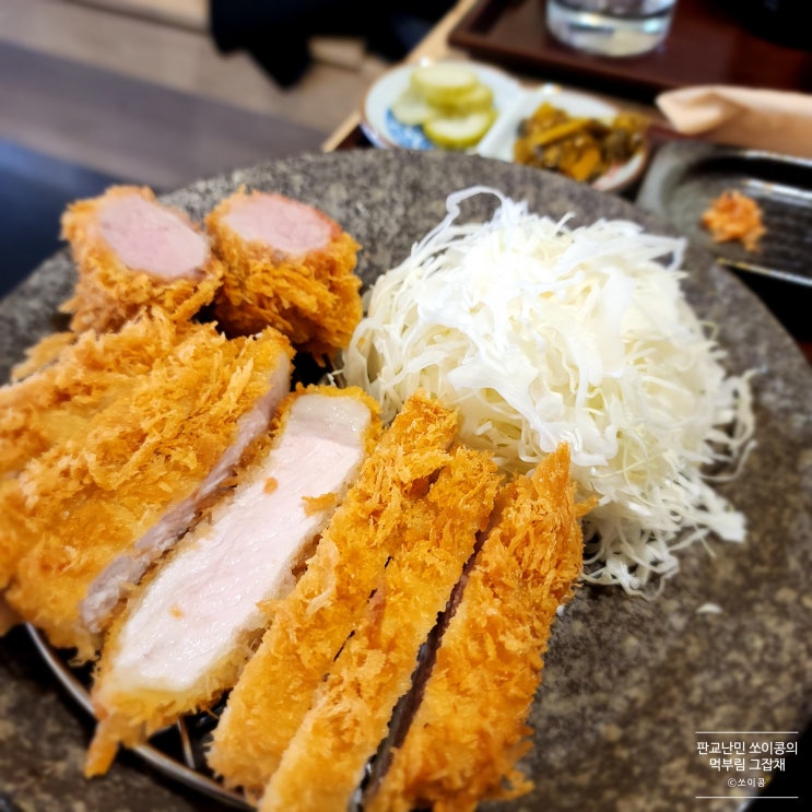  판교 아비뉴프랑 돈까스 맛집 등심카츠가 이렇게 촉촉하다고? 일식 돈까스 찐찐 맛집 '카츠쇼신' 내 돈 내산 후기