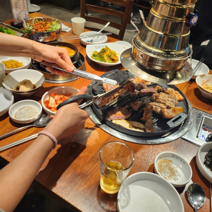  서산호공 된장찌개 맛집 한마음 정육 식당 서산 호수 공원점