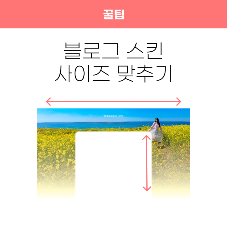  블로그 스킨 꾸미기 | 스킨 사이즈 조정