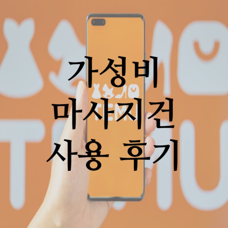  테뮤(Temu)에서 만원 대 가성비 좋은 미니 마사지 건 후기
