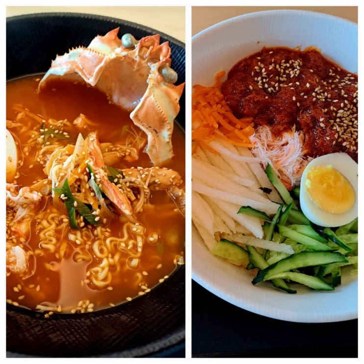  부산 송정 맛집 "홍게 인생 라면"