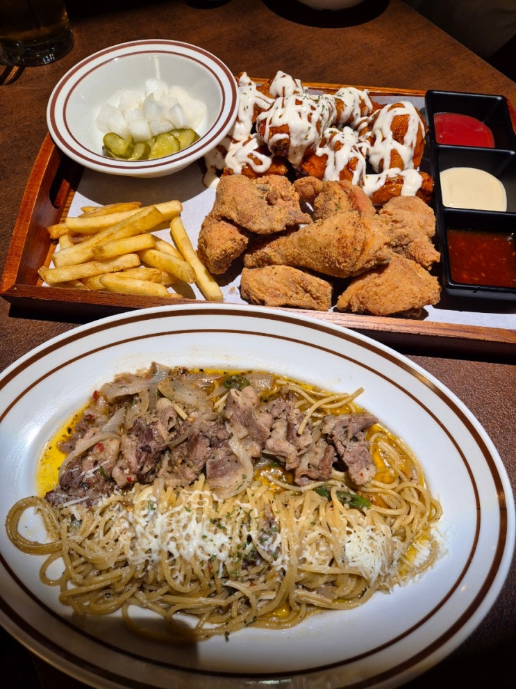  인천 검단신도시 치킨 맛집 닭장맥주(feat.파스타)