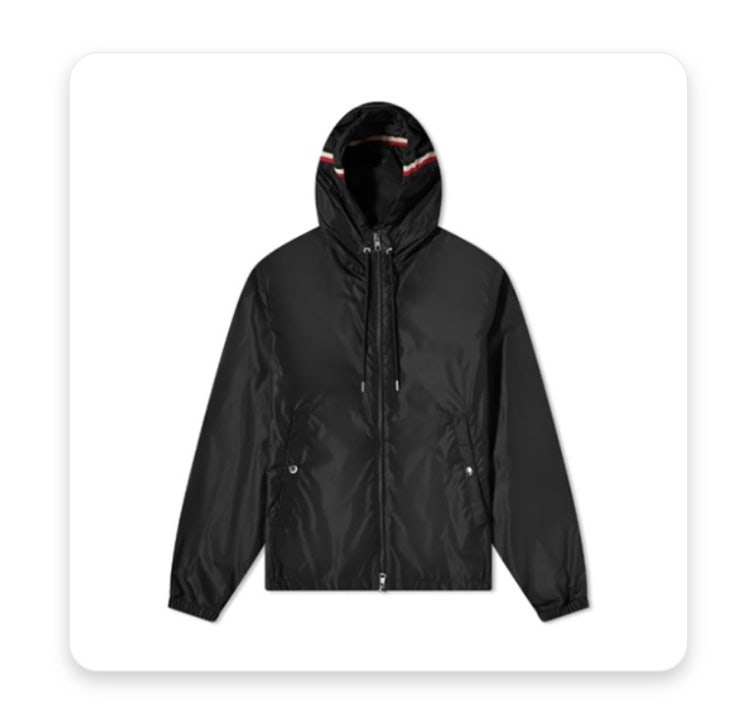  [Moncler] 24SS 몽클레어 그림퍼스 후드 자켓 블랙