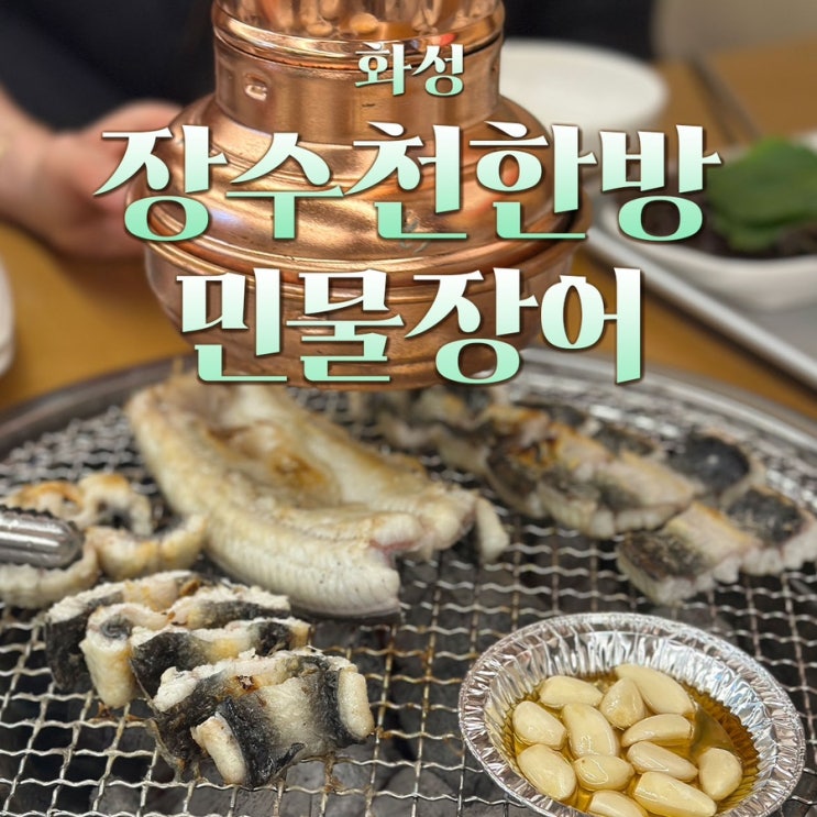  화성 장어구이 통통하고 신선한 장수천 한방민물장어 화성점