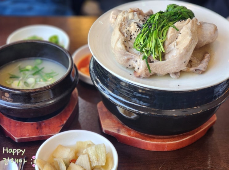  화정맛집 누룽지백숙 일품인 일산삼계탕맛집 보인삼계탕