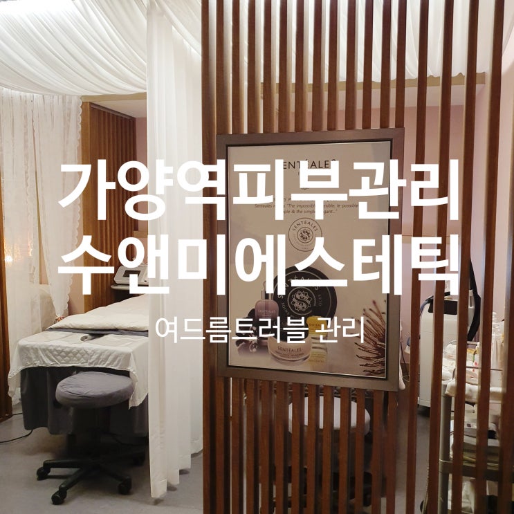  가양역피부관리 수앤미에스테틱 여드름 트러블관리 플라즈마/물방울 관리 후기