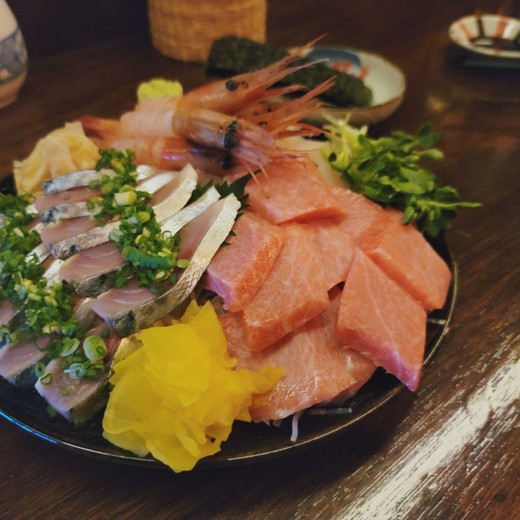  상암동 맛집 선술집문득 오늘의사시미 튀김만두