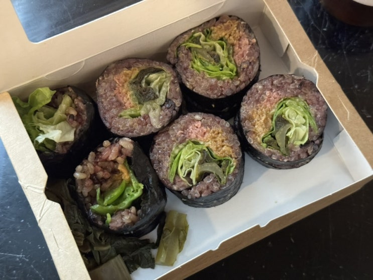  역삼역 김밥 샐러드 맛집 GS타워 바디쉐프에서 건강한 점심