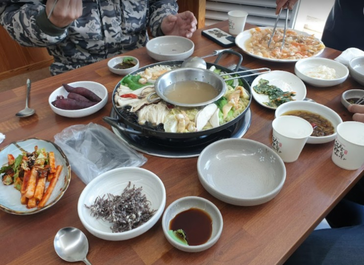  즐거운 식사시간 [ 부산 명지.. 갈미조개 샤브샤브]
