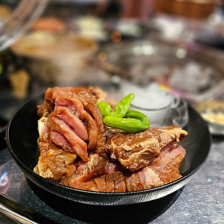  구미 봉곡동 고기집 88식당 참숯 수제 왕갈비 맛있어서 재방문
