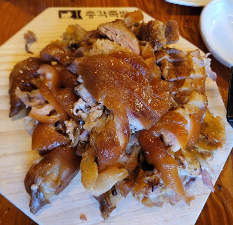 대구 칠곡 맛집 명덕총각족발 태전직영점 잡내가 없는 족발 총각디너세트 : 네이버 블로그