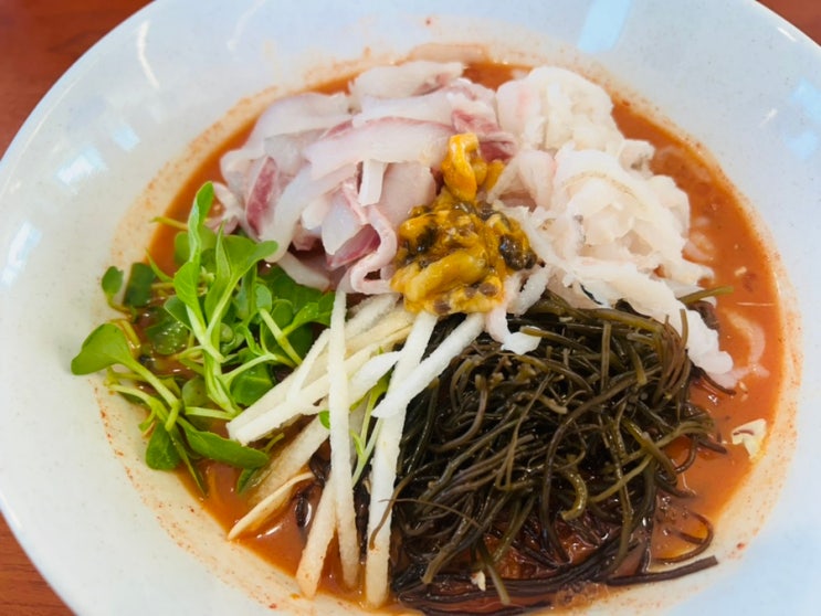  [고성맛집] 물회 봉포머구리횟집