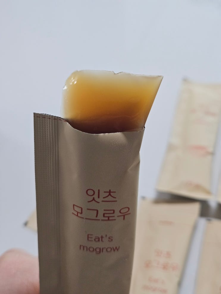  두피관리에 좋은 네츄럴굿띵스 잇츠 모그로우 맥주효모 젤리