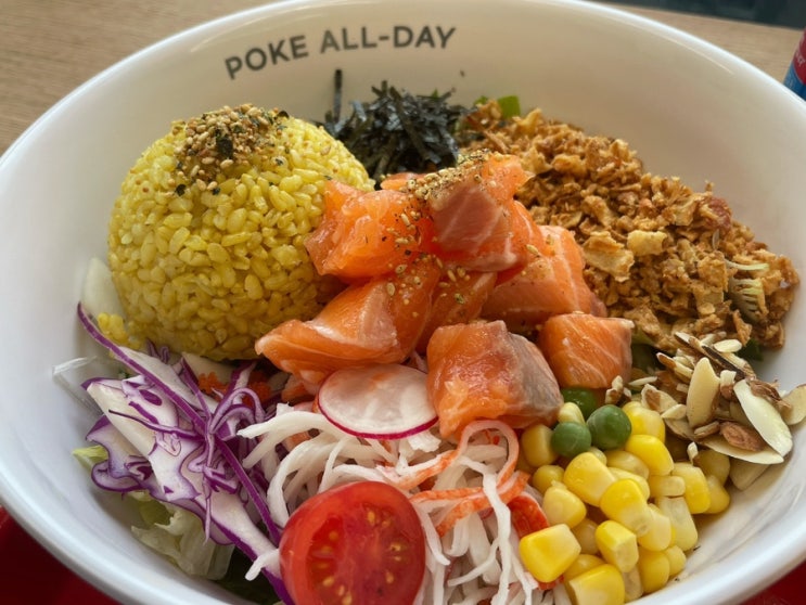  용산역혼밥 포케올데이 용산포케 서울용산역맛집 용산역샐러드