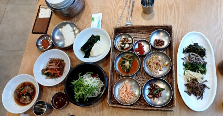  문덕 소쿠리 푸짐한 한 상^^(내돈내산)