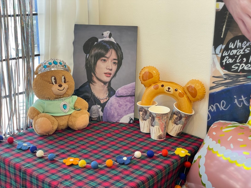딸램따라 투모로우바이투게더 투바투 아이돌 범규 생일카페 투어 다녀온 후기