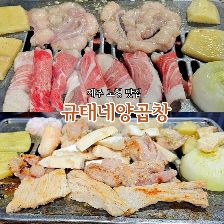  제주 인생곱창 맛집 규태네양곱창 : 친절과 불판의 곱창도 함께 사라짐/손수 다 구워주시는 맛난 곱창 찐솔직 후기