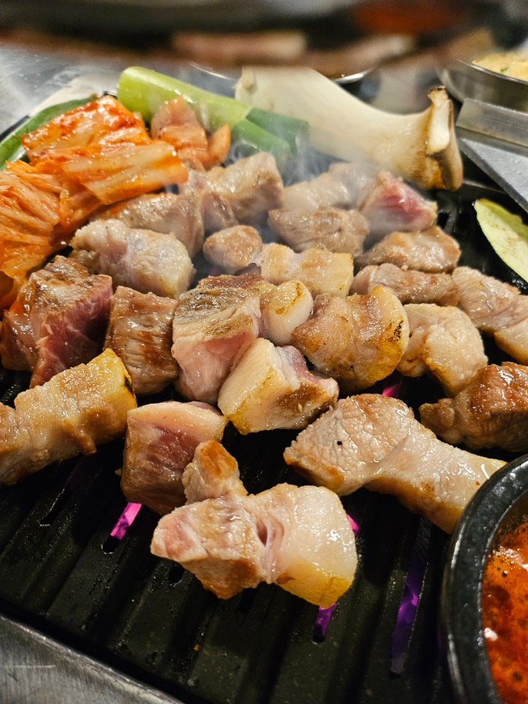 부평시장역 육즙 팡팡 왕 주먹고기 맛집 뭉텅 부평점 내돈내산 웨이팅 후기