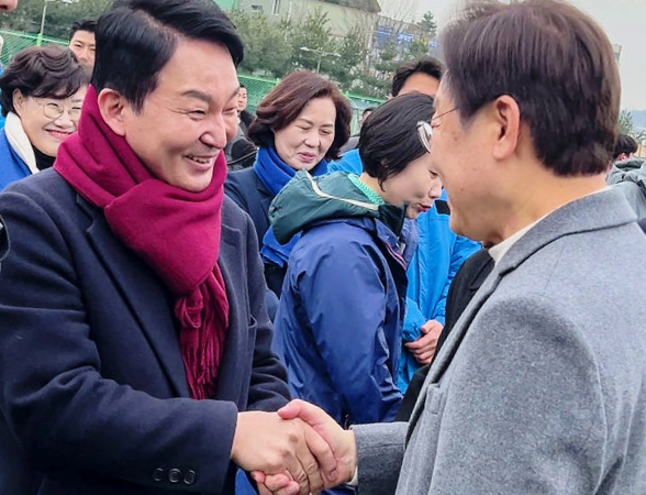 <b>원희룡</b> <b>이재명</b> 총선 명룡대전 2찍 폭행 논란