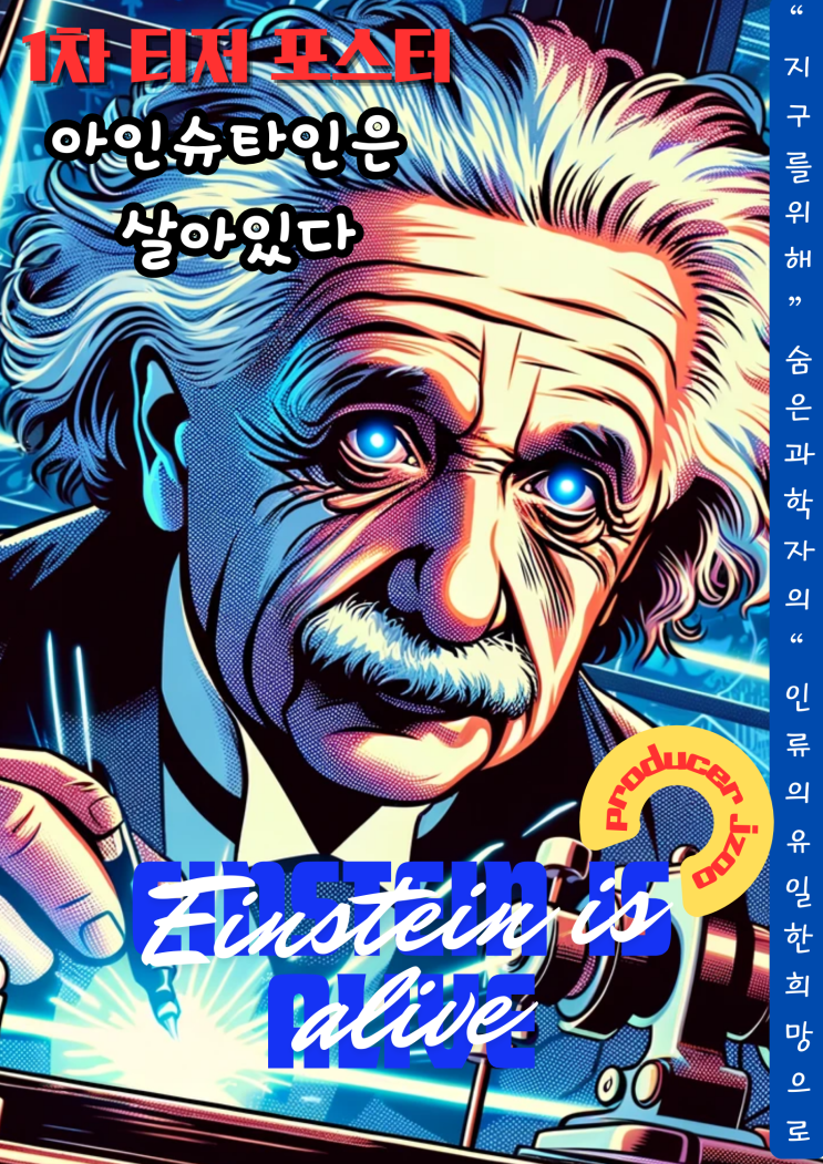  코드코믹스 레이블 CODECOMIX 라인업-4 아인슈타인은 살아있다 코믹북 스토리