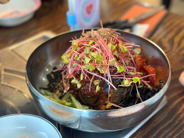  충주 캠핑808 근처 맛집 원조 중앙탑 메밀막국수 리뷰