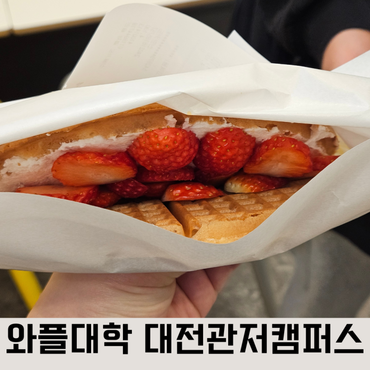  와플 대학 대전 관저캠퍼스 딸기축제