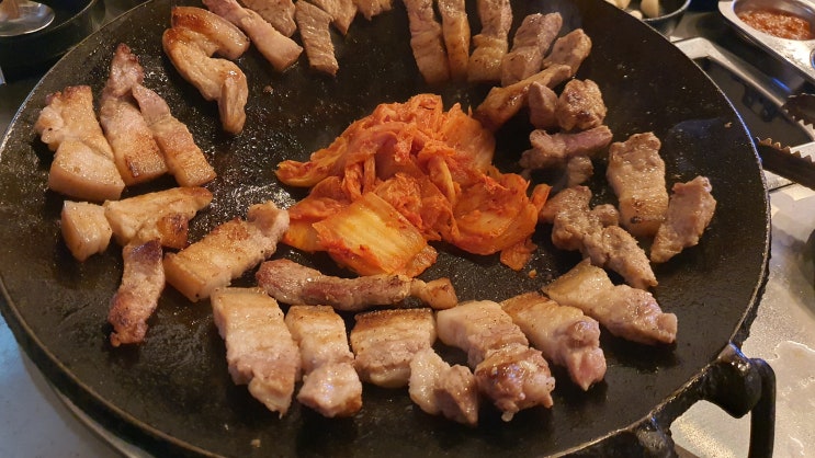  가성비 좋은 부산대 고기집 시골통돼지볶음 부산대점
