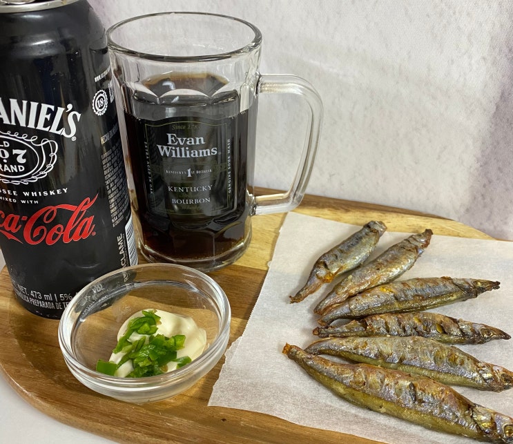  열빙어구이 레시피_에어프라이어 맥주 안주 요리
