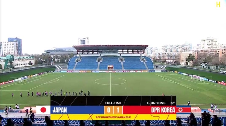  AFC U-20 여자 아시안컵 B조 3차전 일본 vs 북한(중국 vs 베트남)