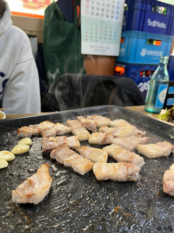  [자양동] 수빈식당 | 백반 뷔페 노포 맛집 / 생삼겹살에 낮술 반주