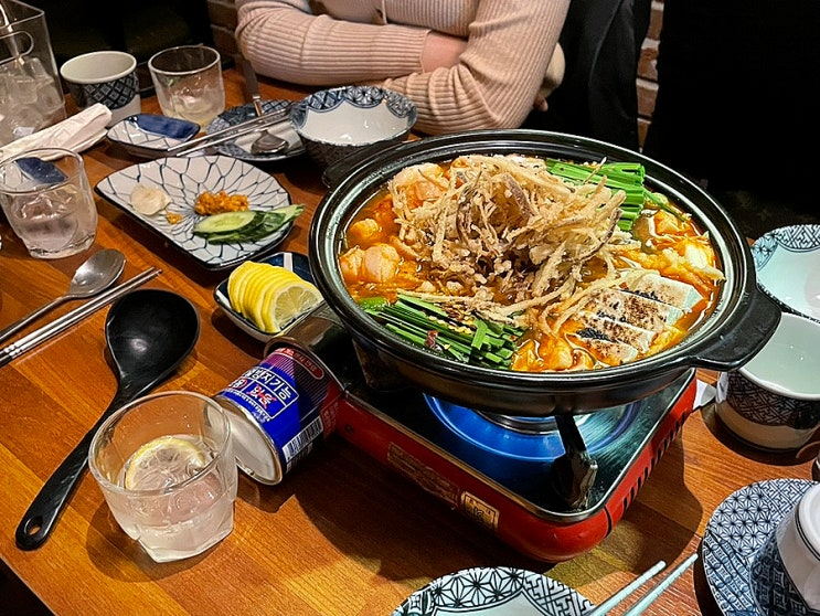  부산 광안리 이자카야 일월육일 광안본점 모츠나베 추천 !