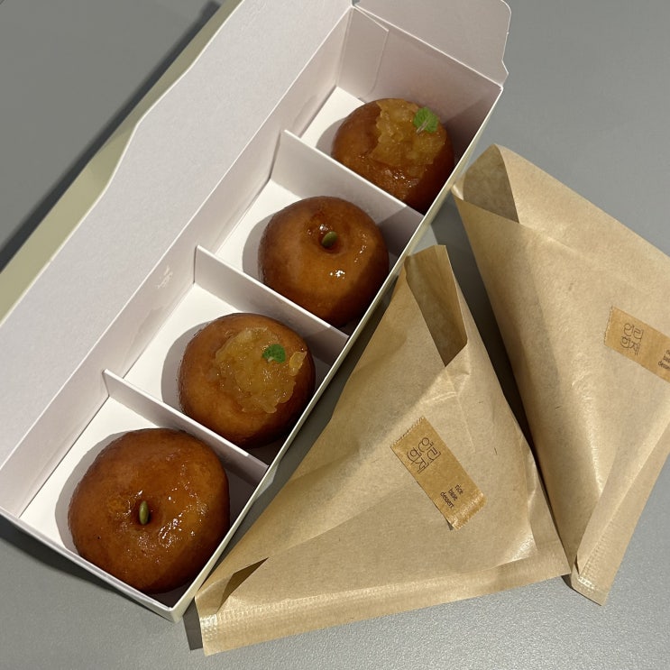  광교 갤러리아 디저트 맛집, 연리희재 개성주악 가격 후기