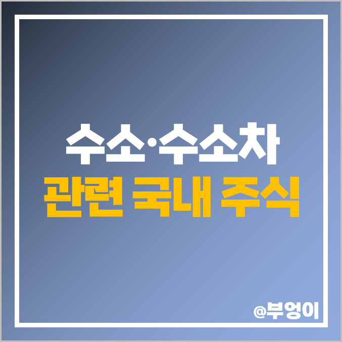 수소 관련주 수소차 대장주 두산퓨얼셀 주식 시노펙스 주가 수소 관련주 수소차 대장주 두산퓨얼셀 주식 시노펙스 주가