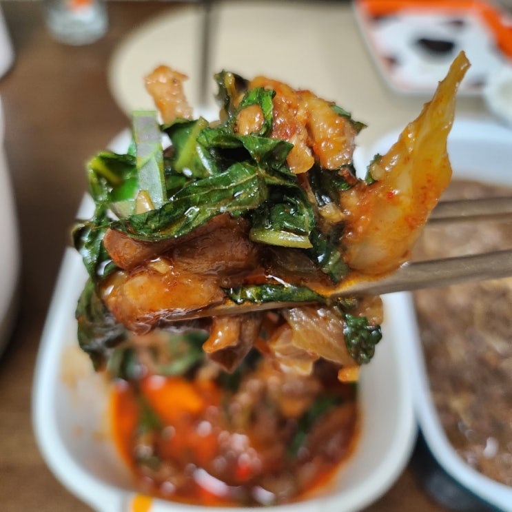  밍듀의 집밥 로그_오리주물럭, 된장찌개 레시피